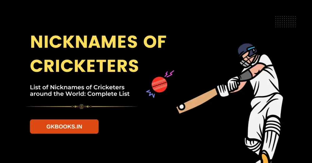 Nicknames of Cricketers