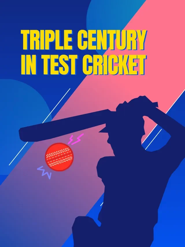 First Batsman to Score a Triple Century in Test Cricket? Full details