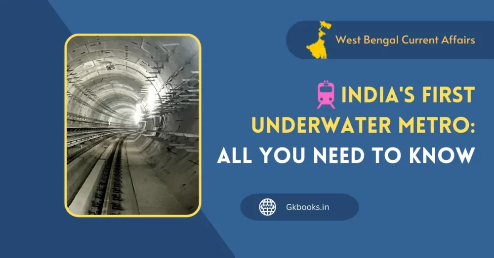 Indias First Underwater metro tunnel India's First Underwater metro tunnel