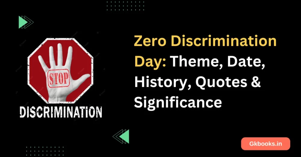 Zero Discrimination Day Theme