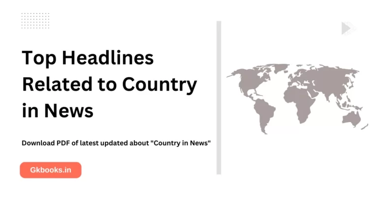 Top Headlines Related to Country in News
