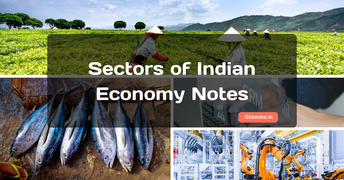 Sectors of Indian Economy Notes