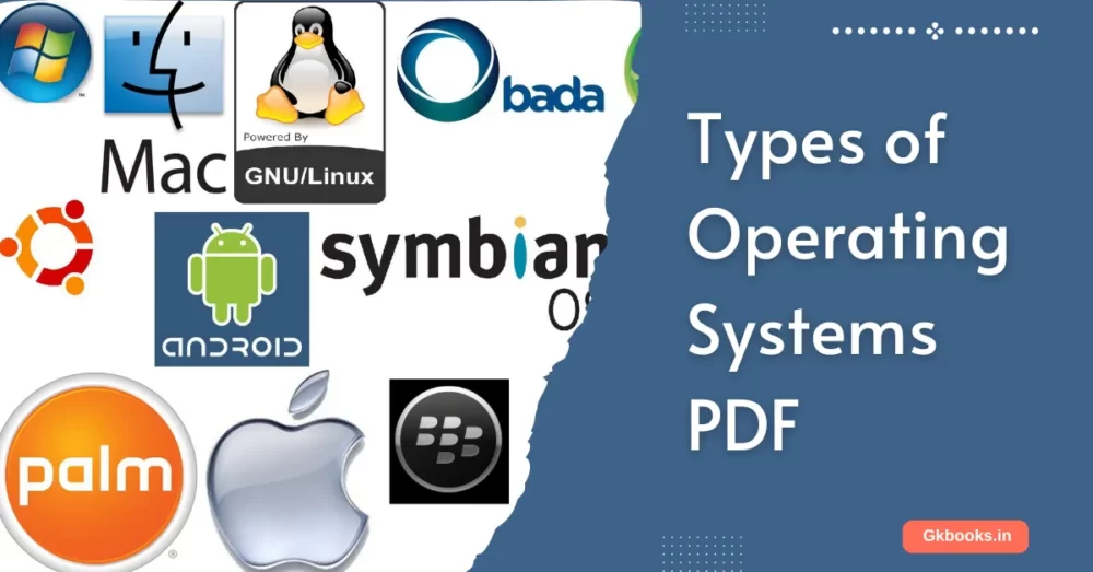 Types of Operating Systems PDF