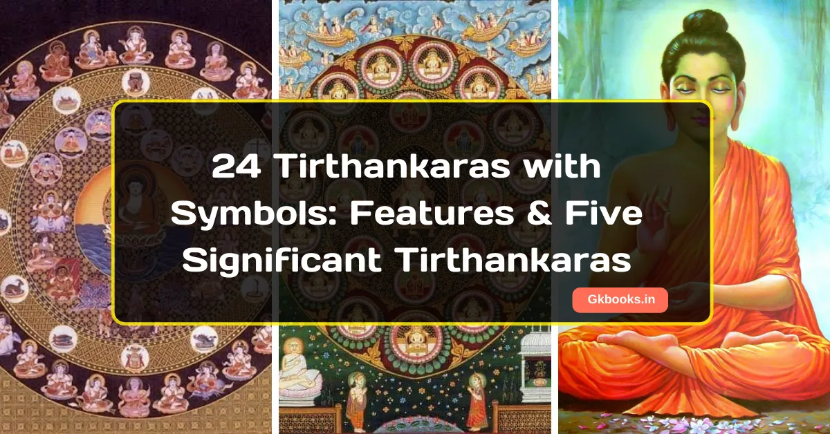 24 Tirthankaras with Symbols