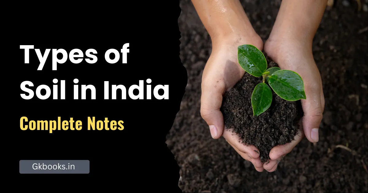 Types of Soil in India with Percentage, States, Charts