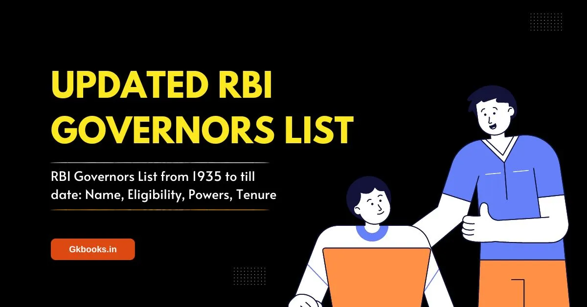 RBI Governors List