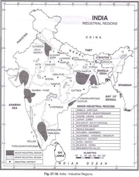 Discover the Major Industrial Regions of India with Key Facts for upcoming competitive exams