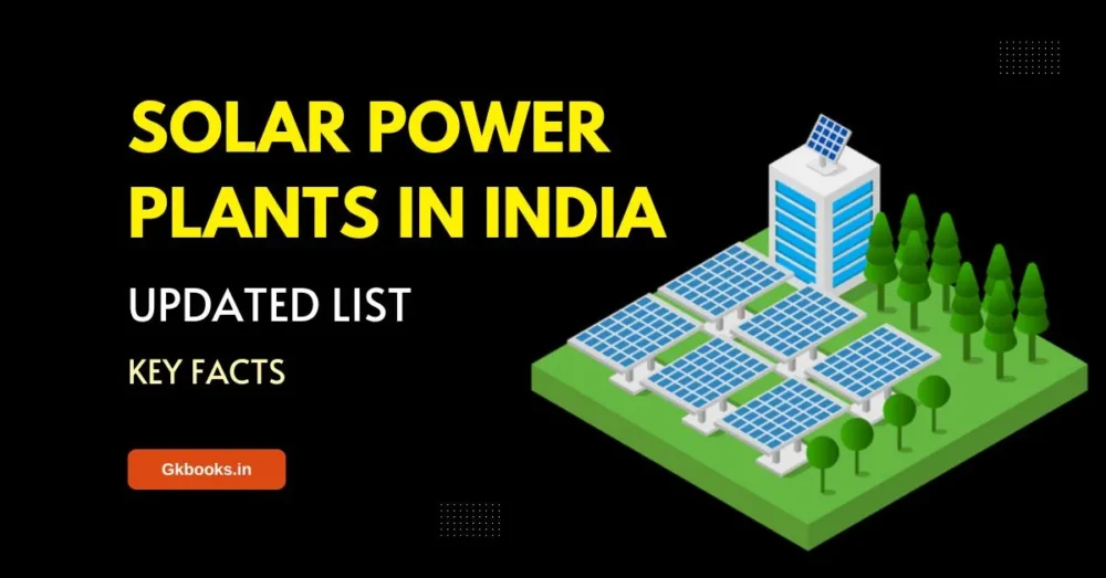 Solar Power Plants IN INDIA