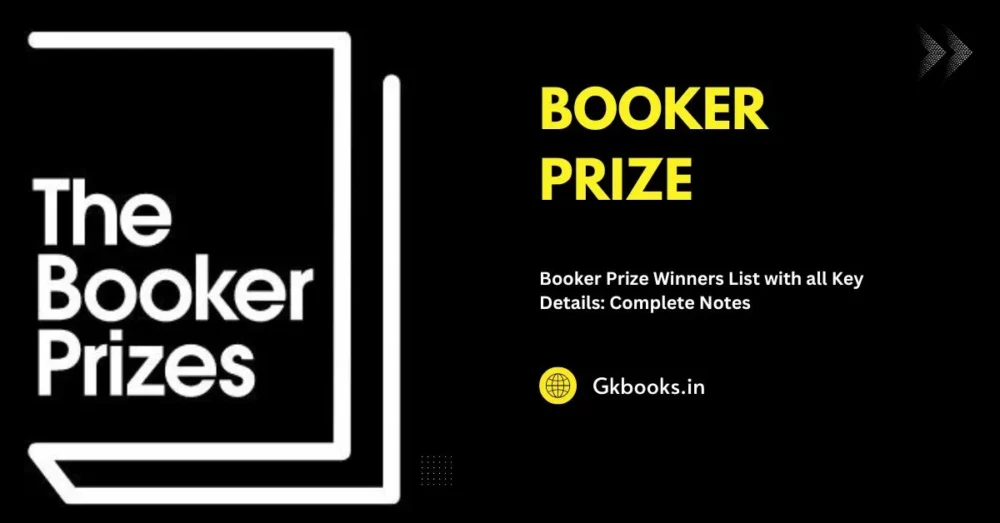 Booker Prize Winners List with Key details
