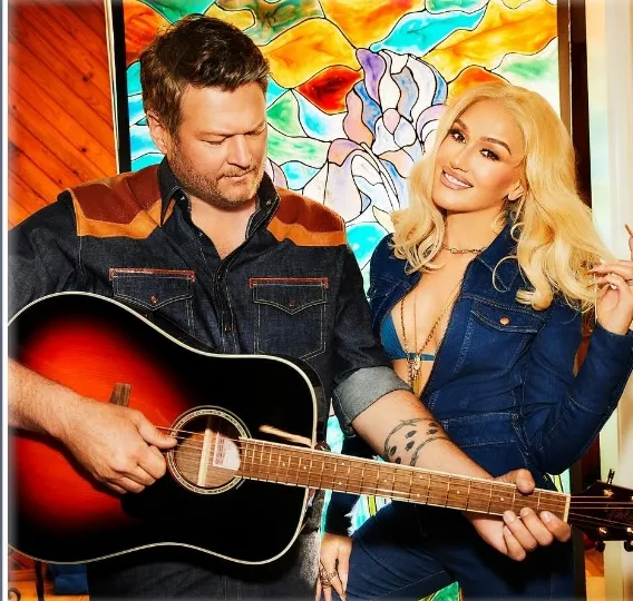 Gwen Stefani and Blake Shelton