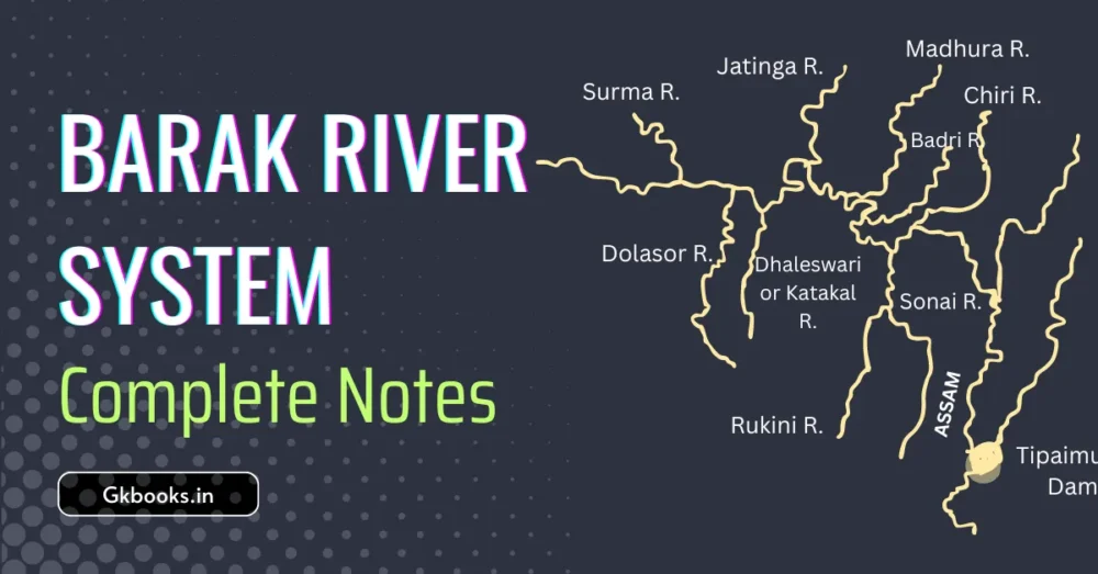 Barak River System Complete Notes