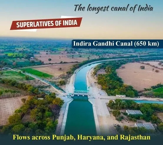 Indira Gandhi Canal Command Area