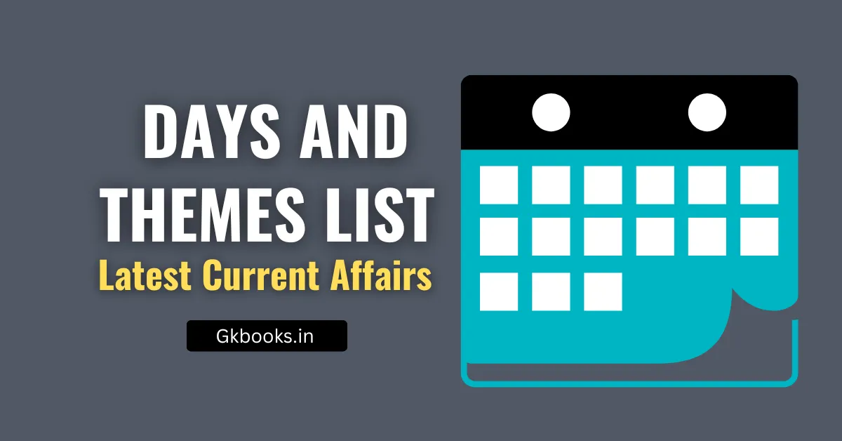 Important Days and Themes Month-wise Complete List