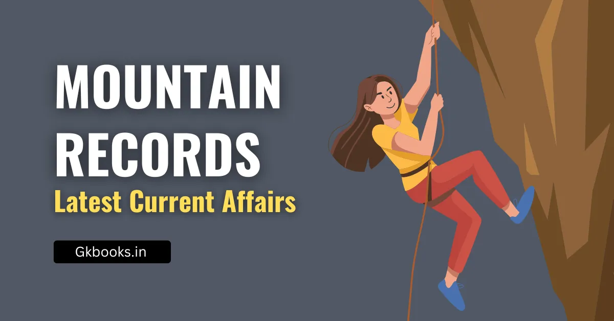 Incredible Mountain Records Latest Current Affairs
