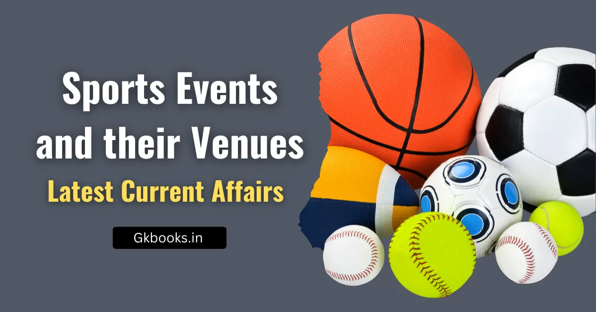 List of Upcoming Sports Events and their Venues
