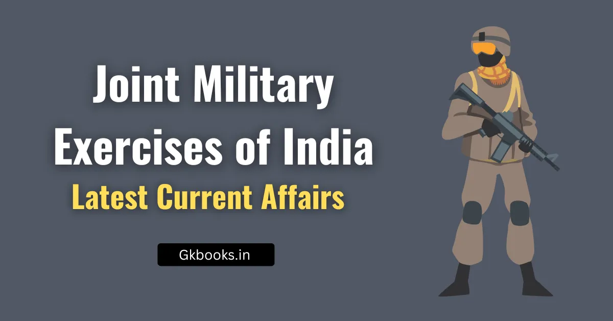 Recent Joint Military Exercises of India