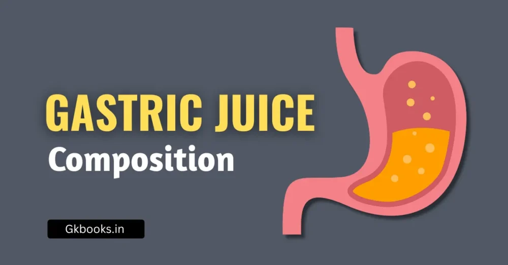 Composition of Gastric Juice