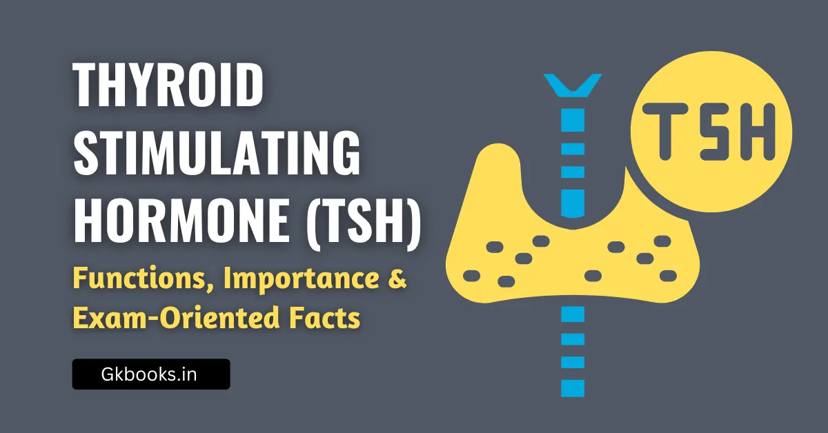 Thyroid Stimulating Hormone (TSH)- Functions, Importance & Exam-Oriented Facts
