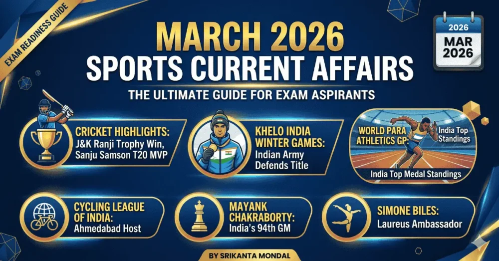March 2026 Sports Current Affairs
