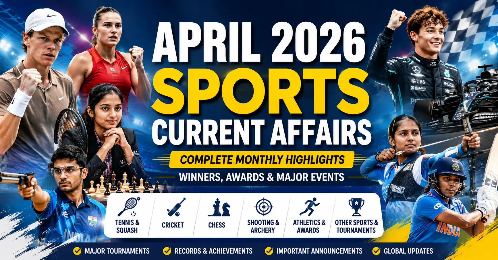 April 2026 Sports Current Affairs